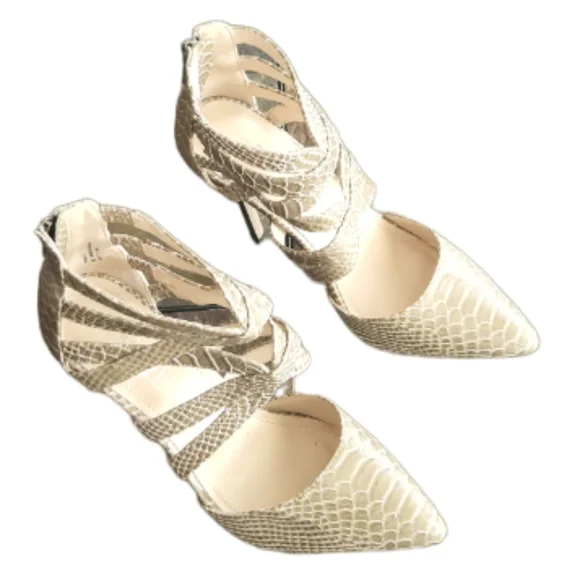 Rouge Helium Zip Up Gator Heels - Picture 15 of 16